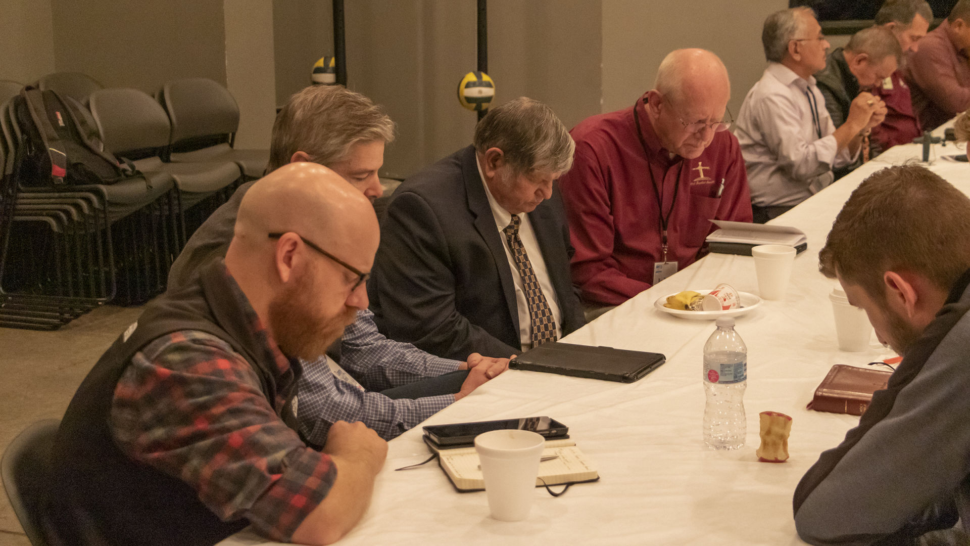 Small Group Prayer at the 2019 Pastors' and Men's Conference
